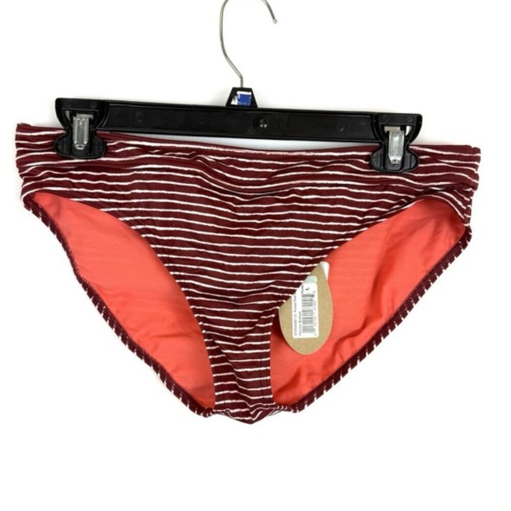 Prana Women’s Striped Bikini Bottom Size L